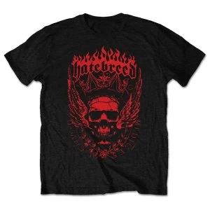 Image of Hatebreed - Crown Unisex Small T-Shirt - Black