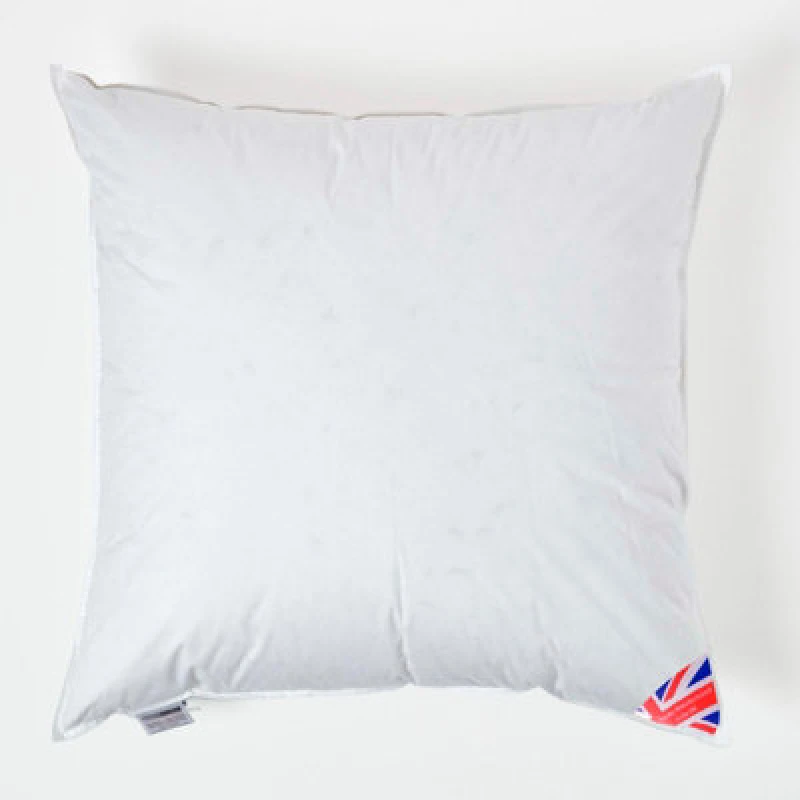 Image of Homescapes Duck Feather Cushion Pad Insert, 70 x 70cm (28 x 28")