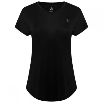 Image of Dare2B Swarovski Embellished Agleam T-Shirt - Black