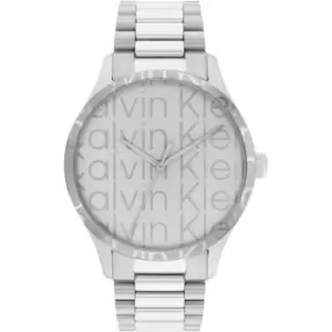 Image of Calvin Klein Mens Calvin Klein stainless steel bracelet watch - Silver
