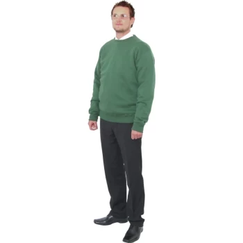 Image of 65/35 Premium Green Sweatshirt - X-Large