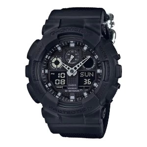 Image of Casio G-SHOCK Standard Analog-Digital Watch GA-100BBN-1A - Black