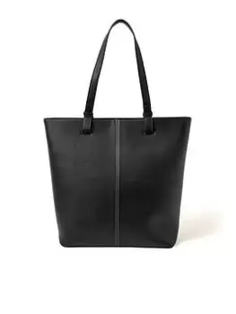 Image of Accessorize Contrast Stitch Laptop Tote Bag