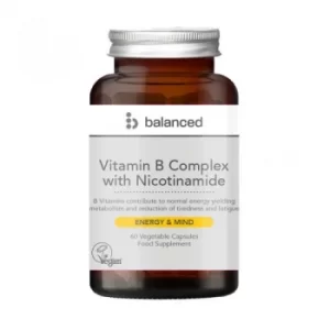 Image of Balanced Vitamin B Complex Bottle 60 capsule
