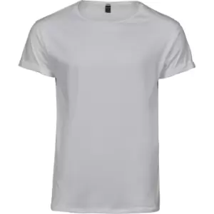 Image of Tee Jays Mens Roll-Up T-Shirt (M) (White)