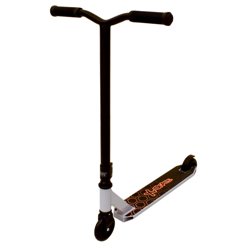 Image of KandyToys X-Skate Stunt Scooter With ABEC 7 Chrome Bearings in Grey Grey Unisex