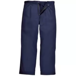 Image of Portwest BZ30NATS - sz S Bizweld Trousers - Navy - Navy