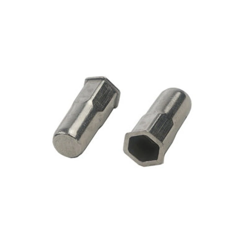 Image of JRP Riveting Products Jrp Rivet Nuts M8 X 24.0 A4 Stainless Steel - Jrprnss4Rhphc0835 - Box Of 250