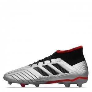 Image of adidas Predator FG Fboot - Silver/Black