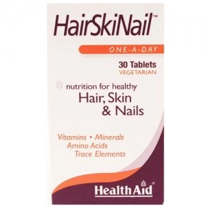Image of HealthAid Hair Skin & Nails 30 Tablets