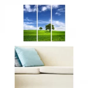 Image of MDF93572872 Multicolor Decorative MDF Painting (3 Pieces)