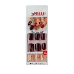 Image of Kiss Impress Gel Fake Nails - Power Up