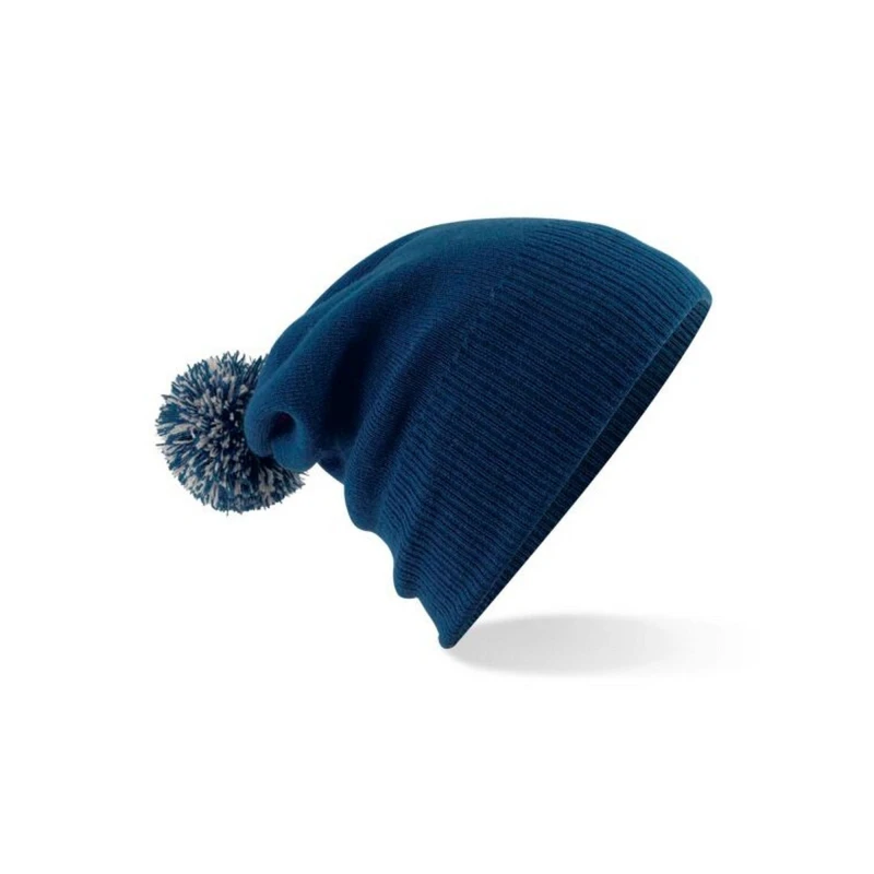 Image of Beechfield Beechfield Men Snowstar Beanie in Navy Navy One Size Male 5063425297894
