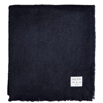 Image of Jack Wills Eversden Boucle Scarf - Navy