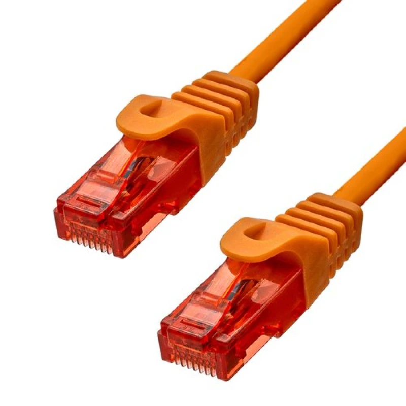 Image of ProXtend CAT6 U/UTP CU LSZH Ethernet Cable Orange 2M