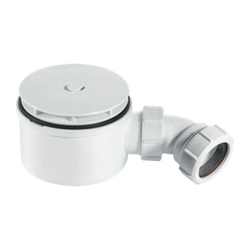 Image of McAlpine ST90WH10-70 90mm Shallow Shower Trap - 70mm High White