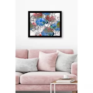 Image of SC0778 Multicolor Decorative Framed MDF Painting