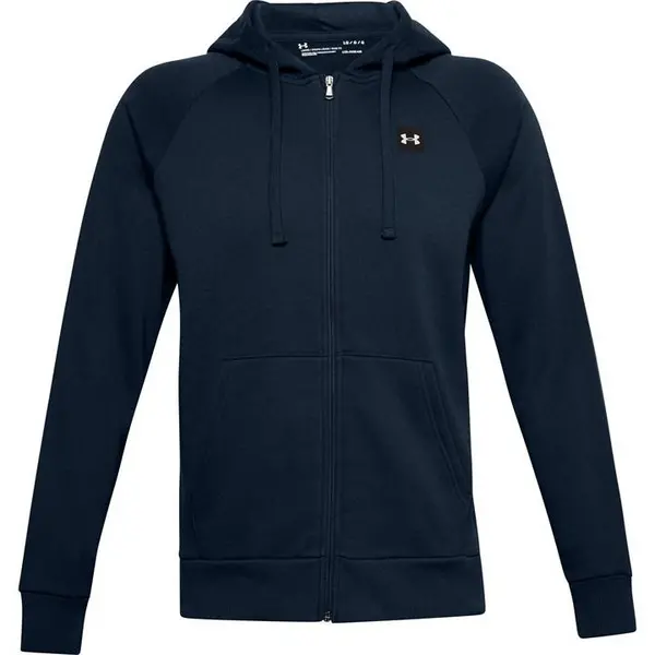 Image of Under Armour Rival Fleece Zipped Hoodie Mens - Blue 2XL