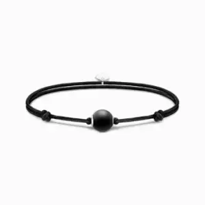 Image of Black Nylon Obsidian Bracelet A2101-172-11