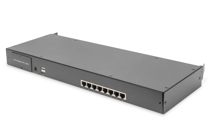 Image of Digitus Modular Cat.5 KVM switch. 8-port