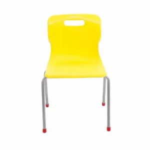 Image of TC Office Titan 4 Leg Chair Size 4, Yellow