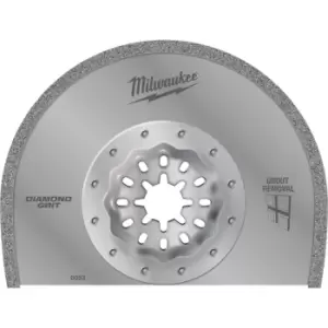 Image of Milwaukee Oscillating Multi Tool Segment Saw Blade 90mm Pack of 1