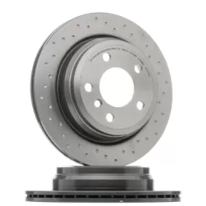 Image of BREMBO Brake disc XTRA LINE - Xtra 09.B338.1X Brake rotor,Brake discs BMW,3 Touring (F31),3 Limousine (F30, F80),3 GT (F34),4 Gran Coupe (F36)