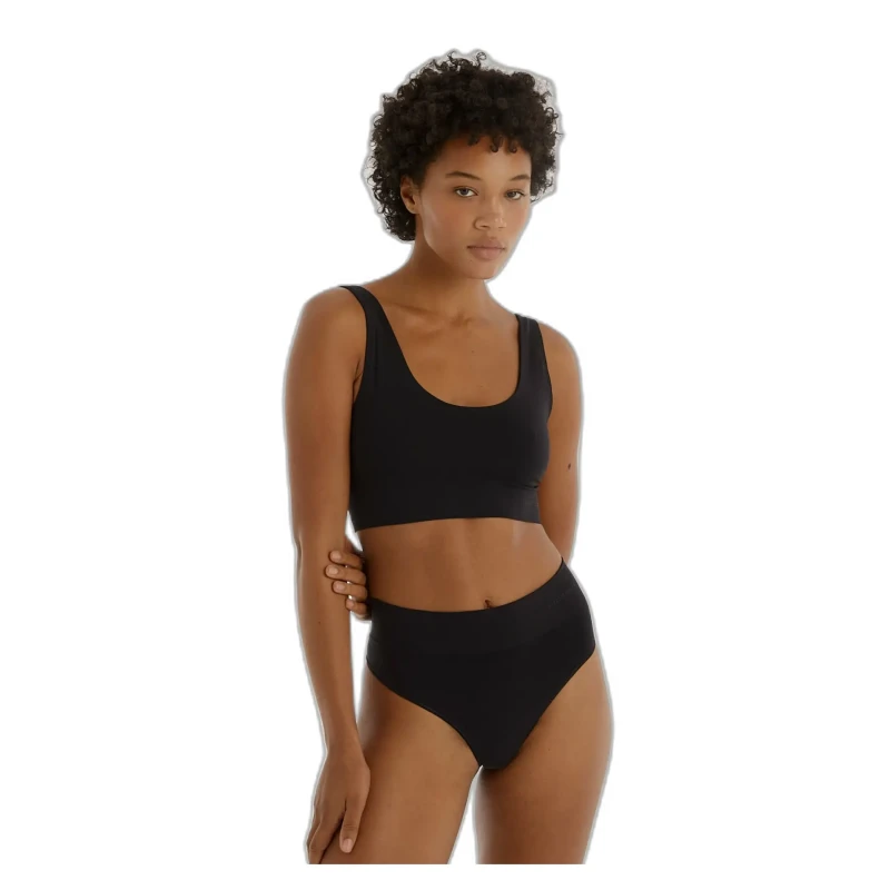 Image of Organic Basics Sports bra Organic Basics Smooth Noir Female M