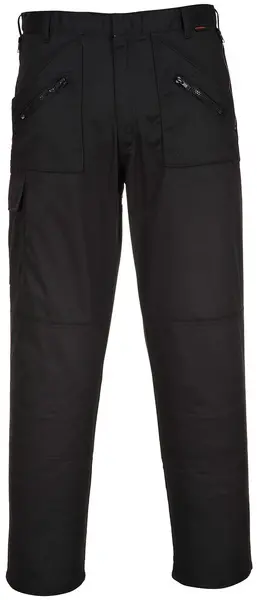 Image of Portwest Action Trousers S887BKR38 Colour: Black