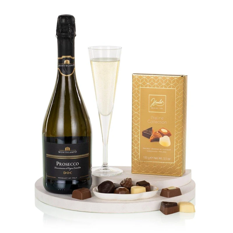 Image of Virginia Hayward Virgina Hayward Prosecco & Chocolates Multi unisex Small