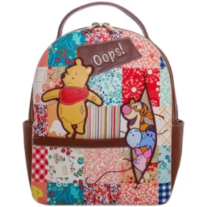 Image of Danielle Nicole Winnie The Pooh Patchwork Mini Backpack