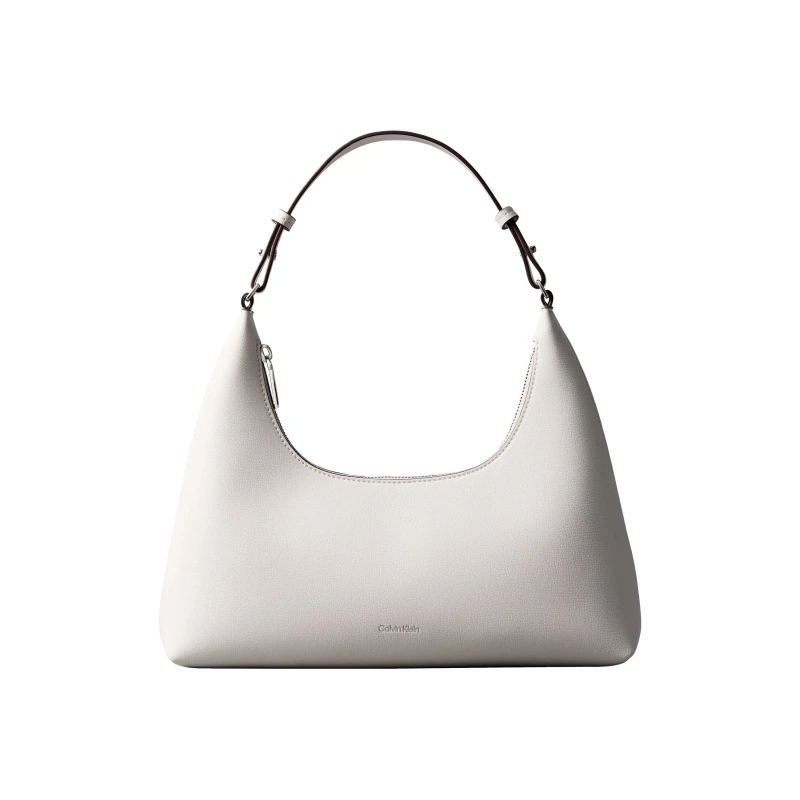 Image of Calvin Klein Womens Shoulder Bag White Alyssum female One Size