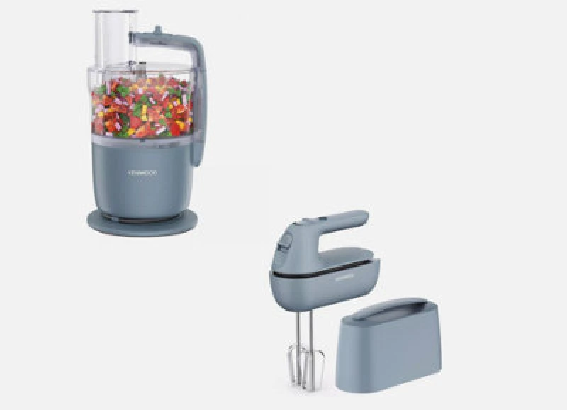 Image of Kenwood Go Food Processor & Hand Mixer Storm Blue