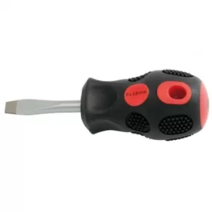 Image of Draper 6mm x 38mm Plain Slot Flared Tip Screwdriver (Sold Loose)