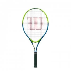 Image of Wilson Slam Tennis Racket Juniors - Blue/Green