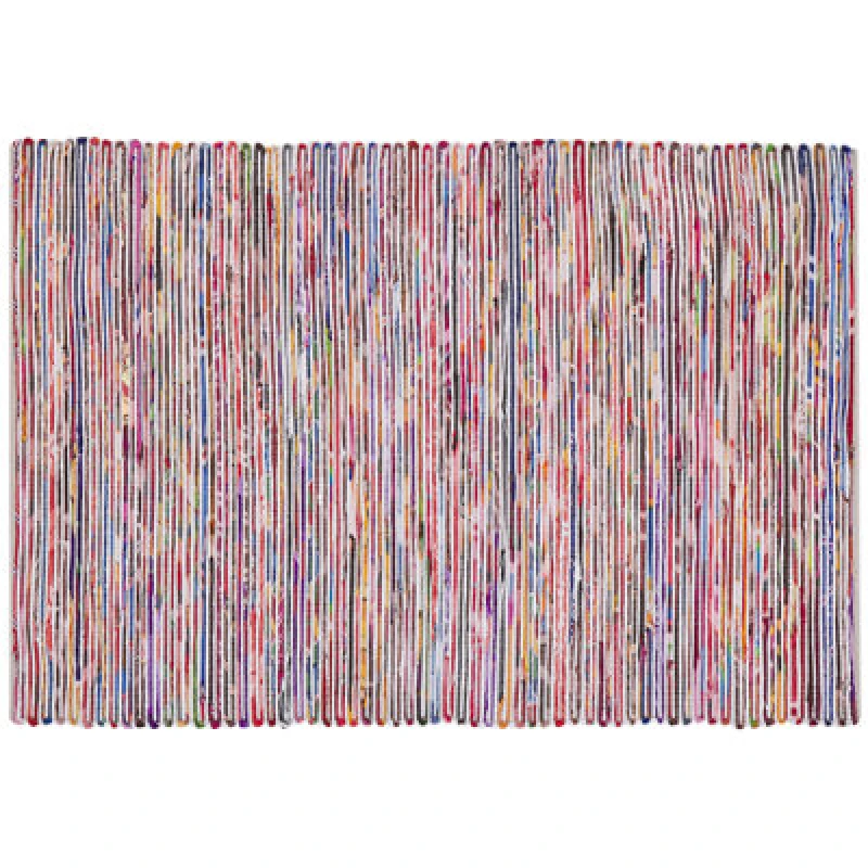 Image of Beliani Boho Rug Bartin White 160 X 230 Cm