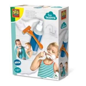 Image of SES CREATIVE Tiny Talents Childrens Shaving with Foam Role Play Toy, 3 Years or Above, Multi-colour (13089)