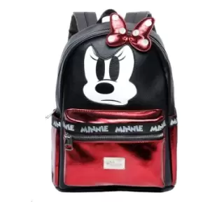 Image of Disney Fashion Backpack Minnie Mouse Angry Face
