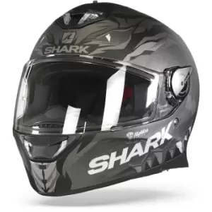 Image of Shark Skwal 2 Iker Lecuona Mat Black Anthracite Silver KAS L