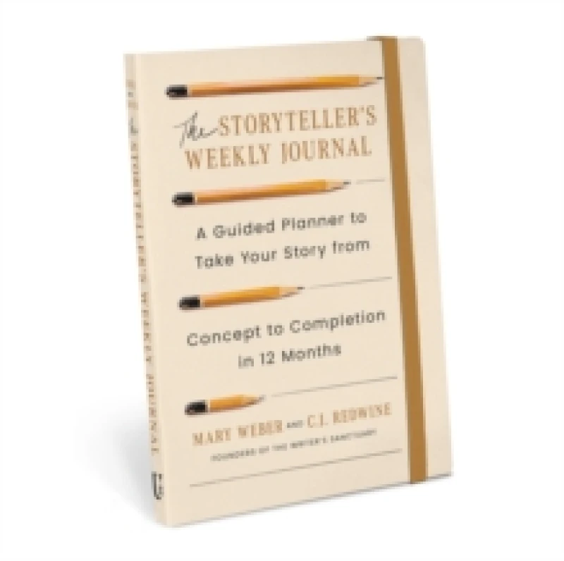 Image of The Storyteller's Weekly Journal : A Guided Planner to Take Your Story from Concept to Completion in 12 Months Hardback