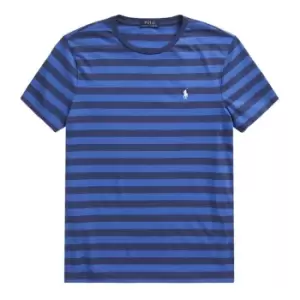 Image of Polo Ralph Lauren Short Sleeve Stripe PP T Shirt - Blue
