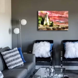 Image of 45702021C-018 Multicolor Decorative Canvas Painting