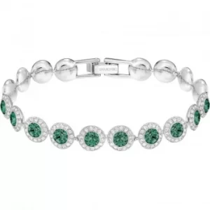 Image of Ladies Swarovski Rhodium Plated Angelic Bracelet