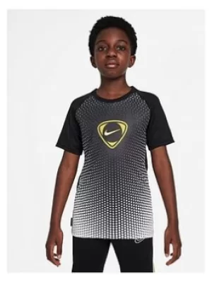 Image of Boys, Nike Junior Academy Gx Jb Tee, Black/White, Size L