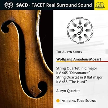 Image of Auryn Quartet - Wolfgang Amadeus Mozart: String Quartet in C Major, KV465... CD