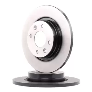 Image of TRW Brake disc RENAULT,DACIA,SMART DF4381 6001547683,7701208252,402065236R Brake rotor,Brake discs,Brake rotors 6001547683,7701208252,8200123117