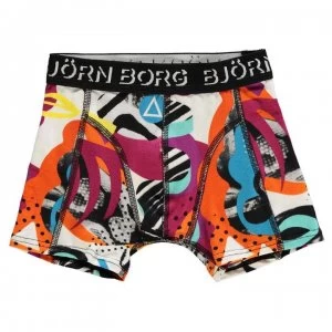 Image of Bjorn Borg Boxers Junior Boys - Black/Surf