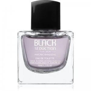 Image of Antonio Banderas Black Seduction Eau de Toilette For Him 50ml