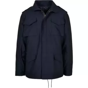 Image of Build Your Brand Mens M65 Jacket (L) (Navy)