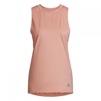 Image of adidas Own The Run Tank Top Womens - Ambient Blush